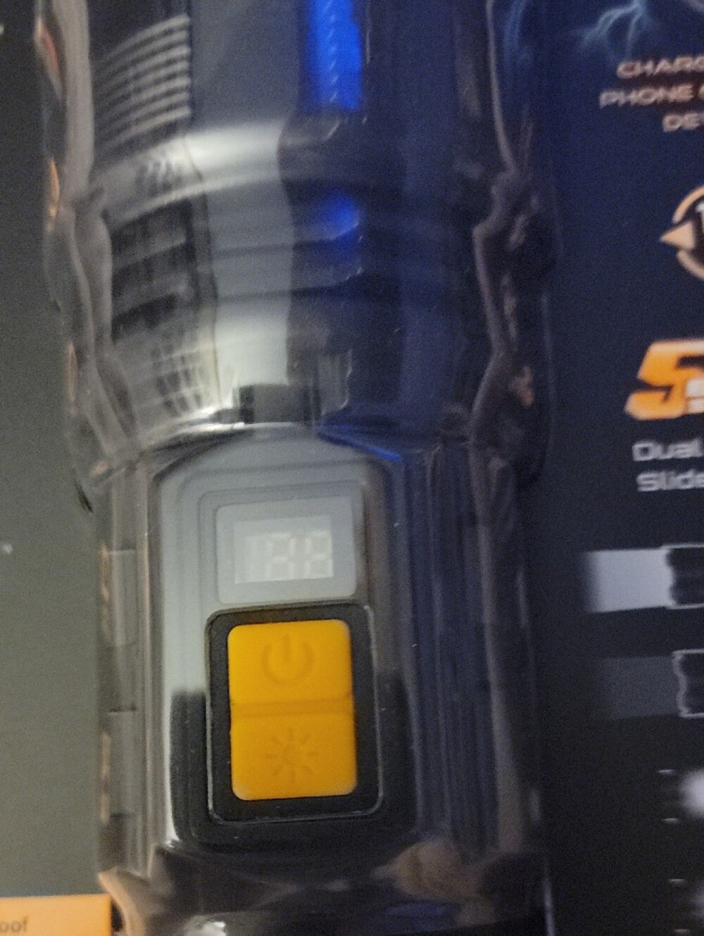 Rechargeable Black Flashlight - Multi-Beam LED - Picture 9 of 10